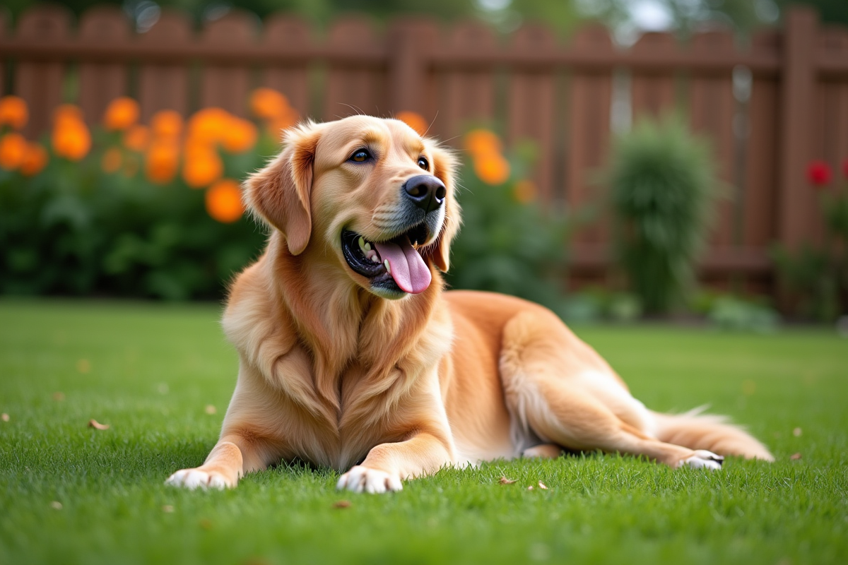 Laisser son chien dans le jardin : conseils et précautions