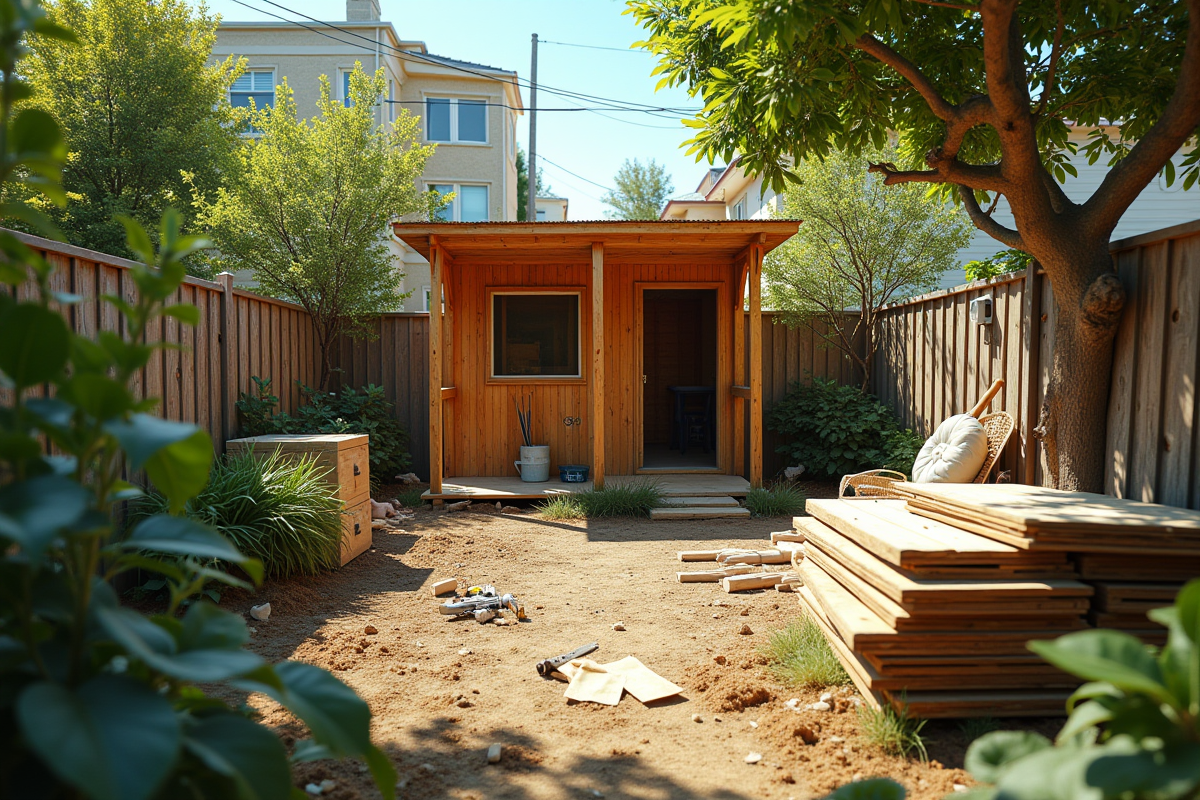 abri jardin