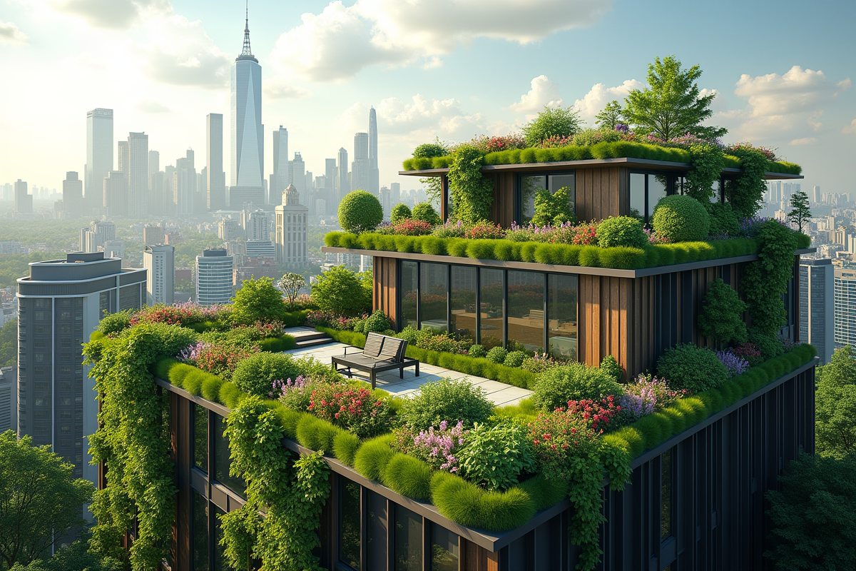 Toit végétalisé : les avantages pour l’environnement et votre habitation