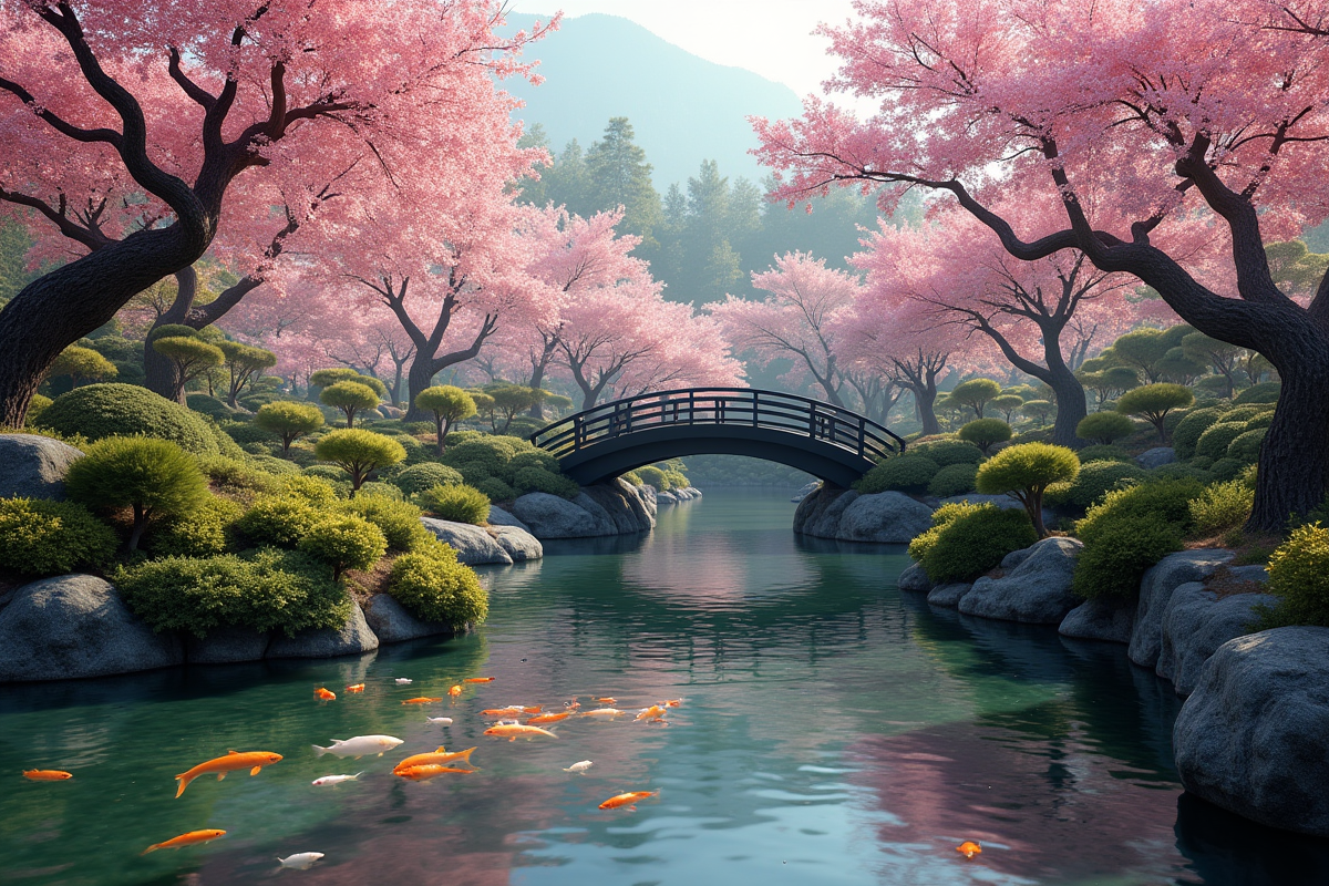 jardin fleuri