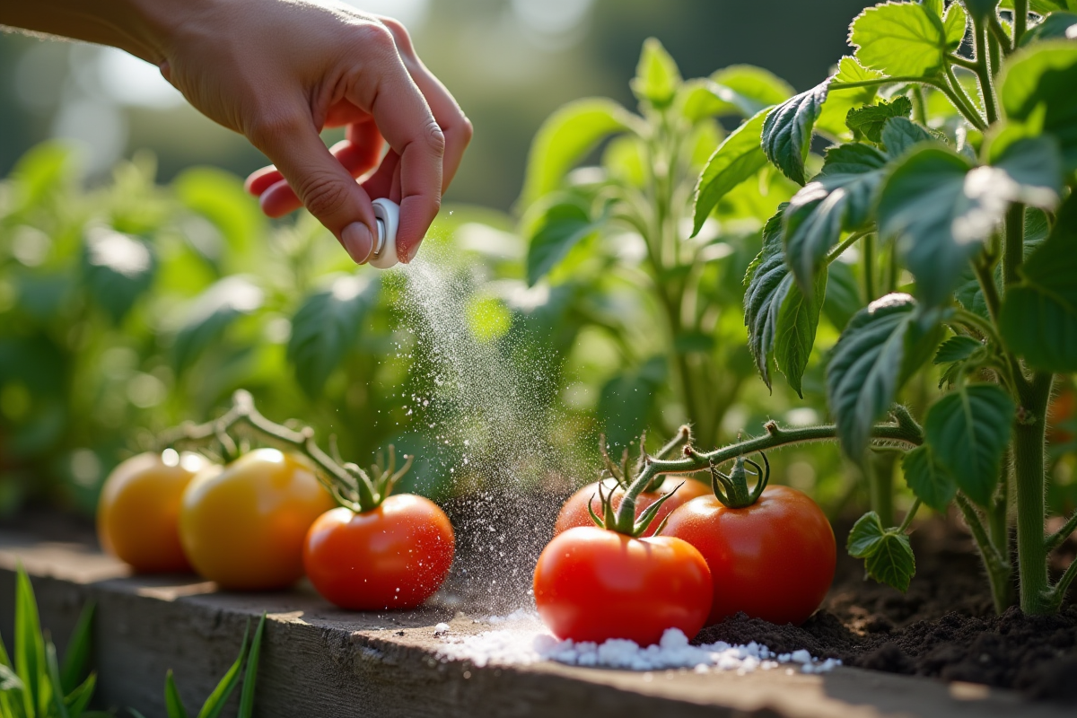 Bicarbonate de soude et plants de tomates : les bienfaits pour votre jardin