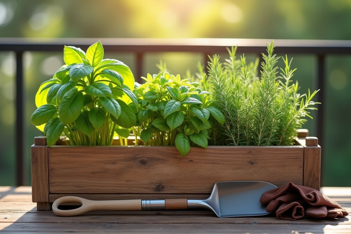 Profondeur idéale d’une jardinière pour cultiver des herbes aromatiques