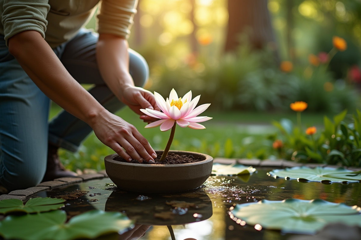 Rempotage de plantes aquatiques : méthodes et astuces essentielles