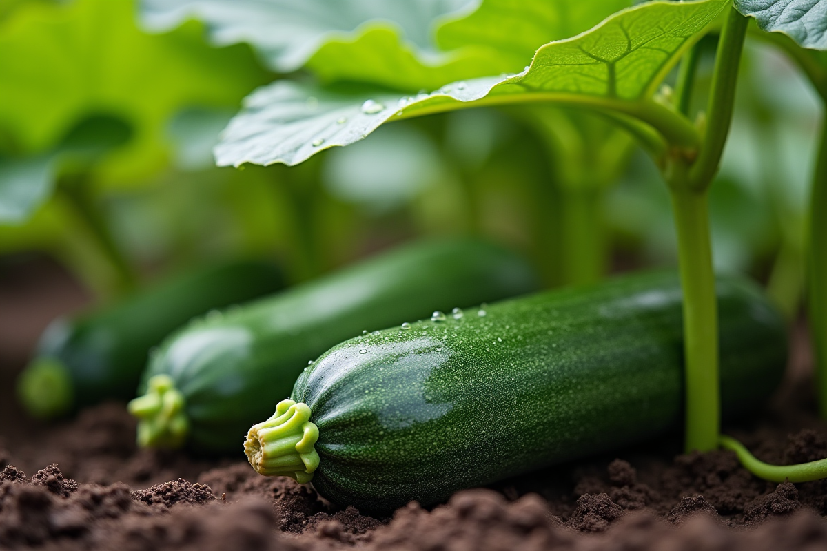 Arrosage des courgettes : identifier le moment idéal pour arrêter
